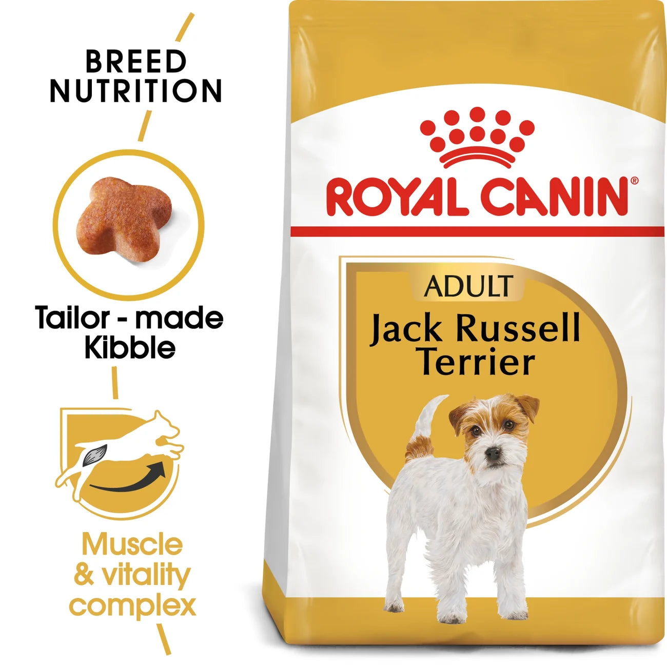 Royal Canin Breed Health Nutrition Jack Russell Terrier Adult Dry Dog food -1.5KG