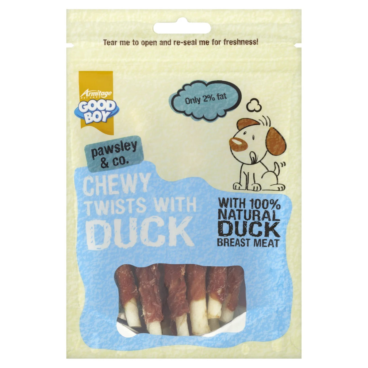 Goodboy Chewy Duck Twists 90g