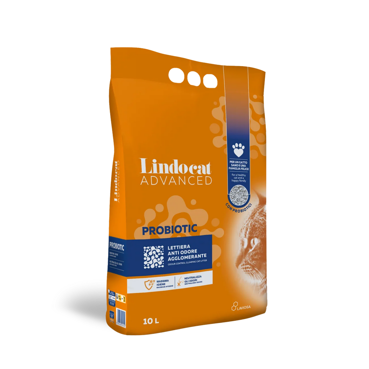 Lindocat White Bentonite Advanced Probiotic 10L