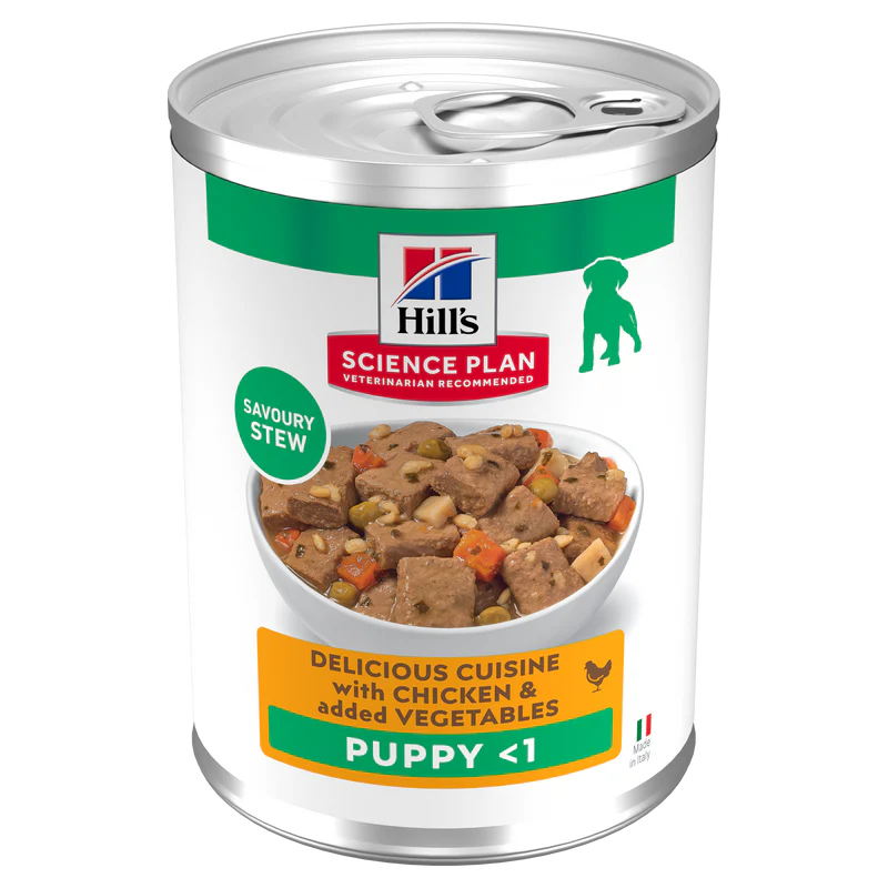 Hill’s Science Plan Puppy Stew With Chicken And Added Vegetables -363g