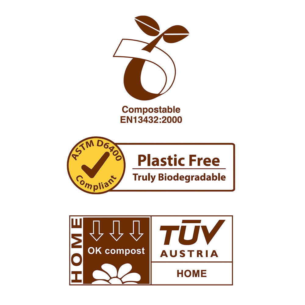 100% Biodegradable Dog Poop Bags - 60 Bags