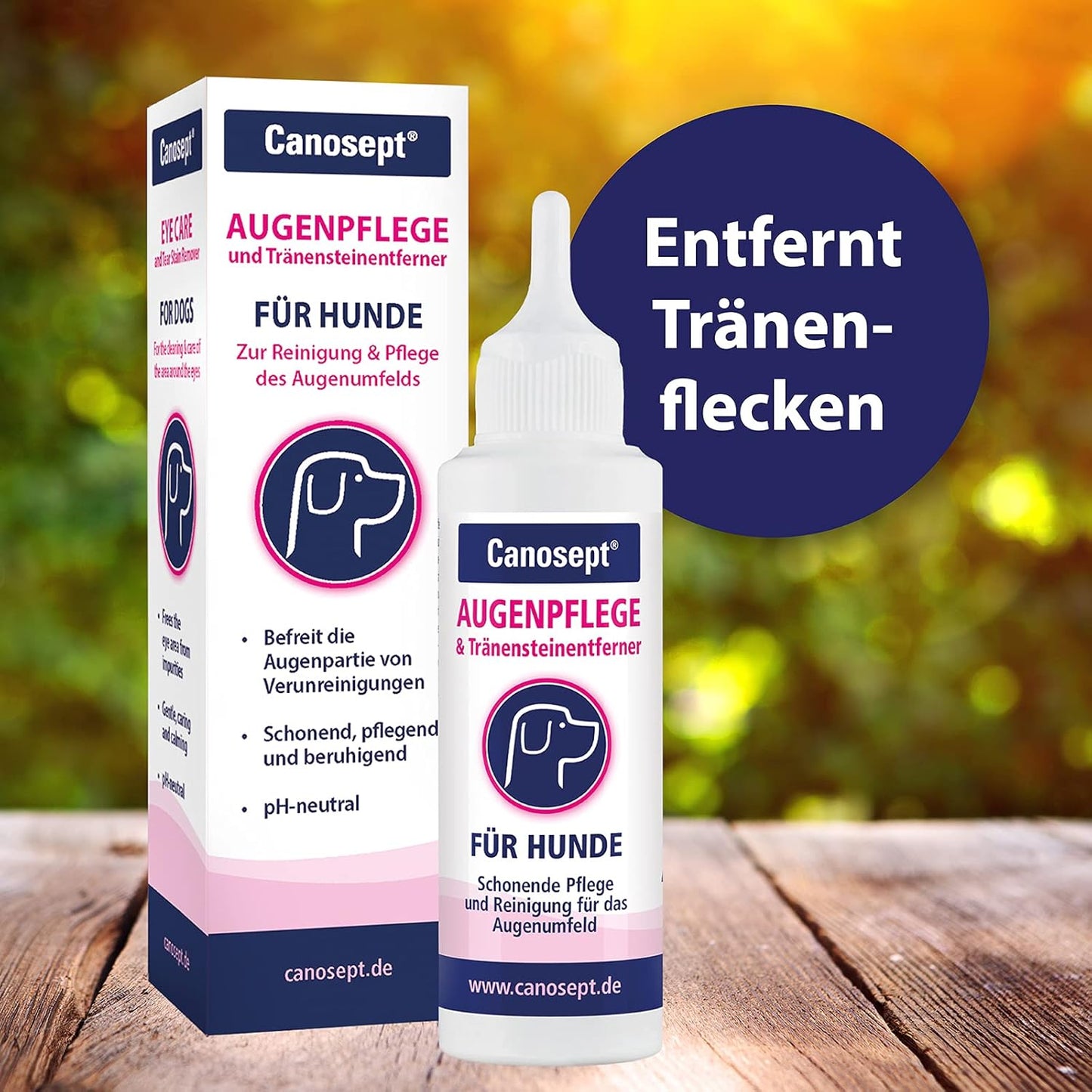 Canosept Eye Care And Tear Stain Remover - 120Ml