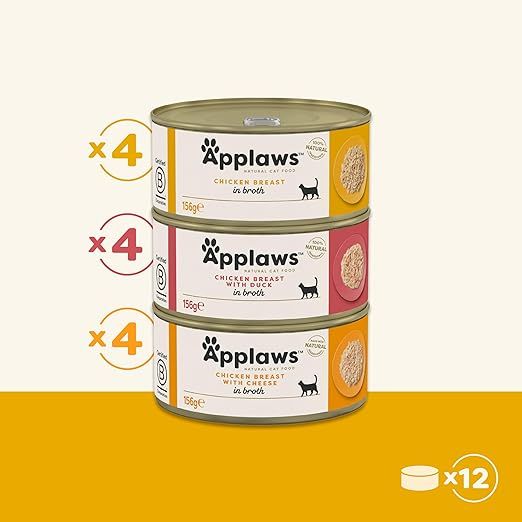 Applaws Chicken Selection Multipack Cat Wet Food (12x156G)