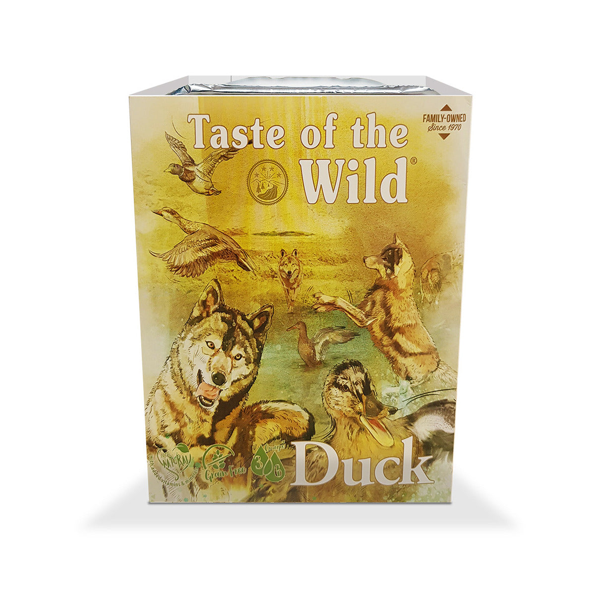 Taste of the Wild Duck with Fruit Vegetables Tray Wet Dog Food