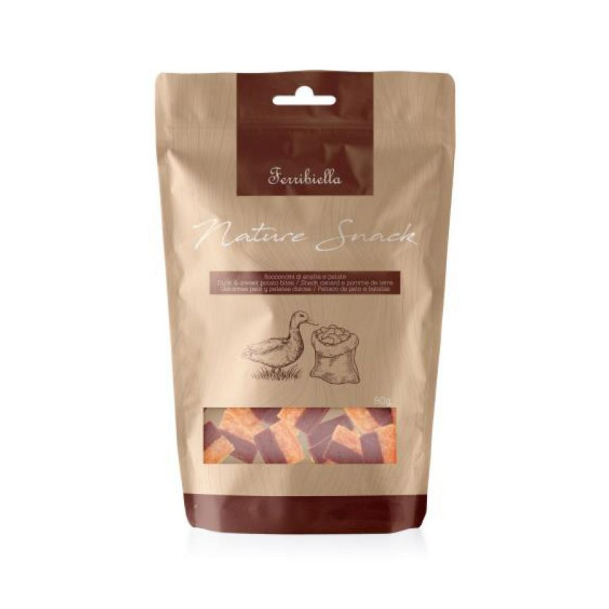 Ferribiella Duck & Sweet Potatoes Bites Dog Treats