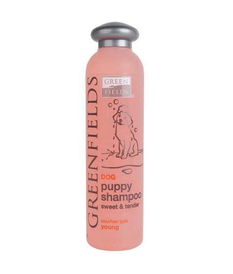 GreenFields Dog Puppy Shampoo-Sweet & tender - 250Ml