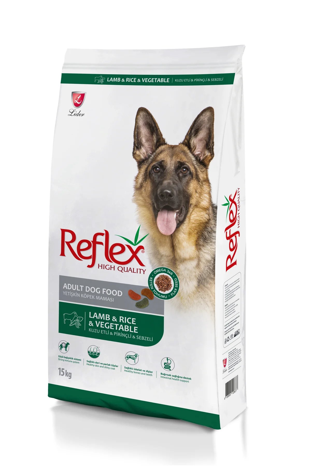 Reflex Adult Dog Food Lamb And Rice & Vegetable 15 Kg