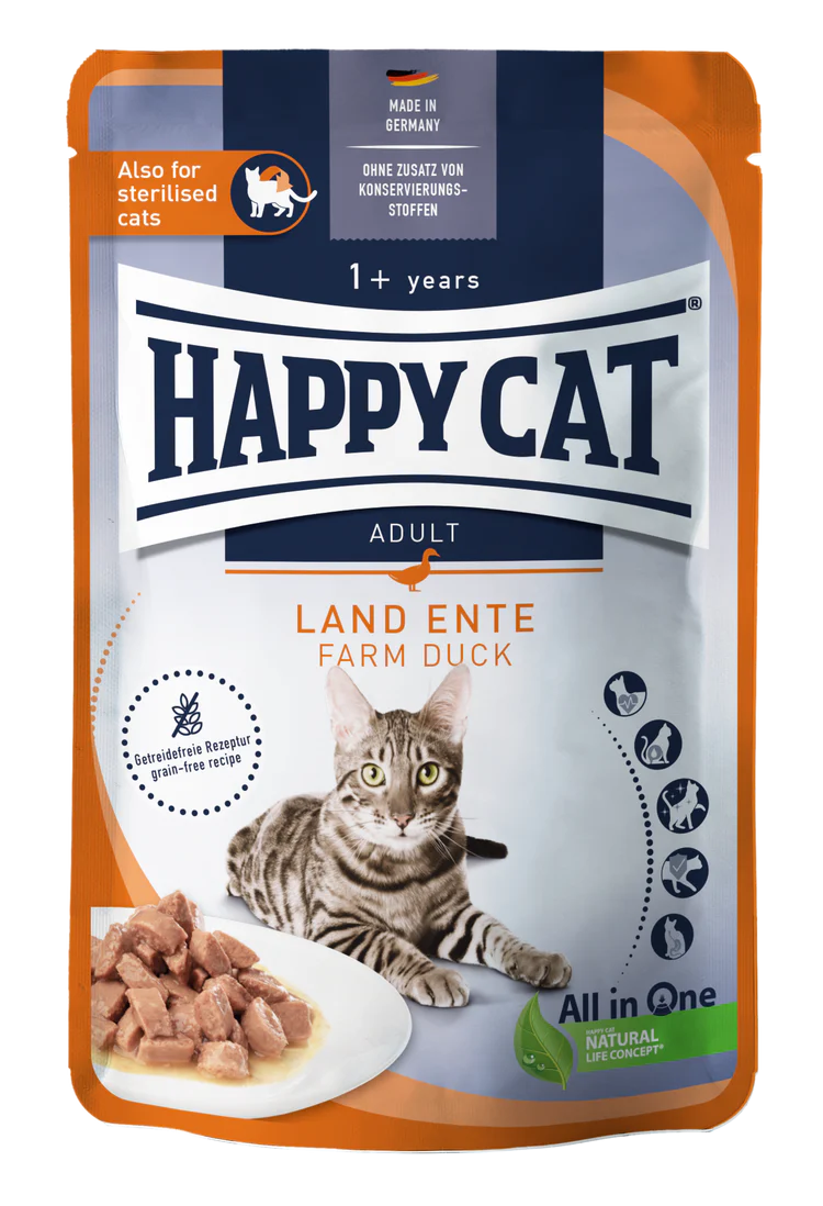 Happy Cat MIS Culinary Farm Duck Cat Wet Food -85G