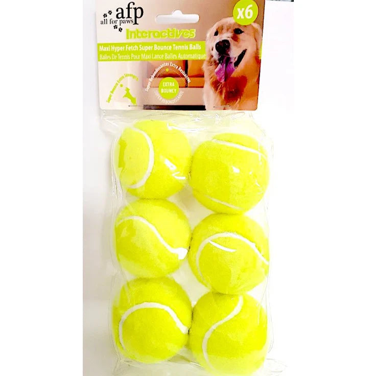 Maxi Fetch Super Bounce Tennis Ball-6pcs