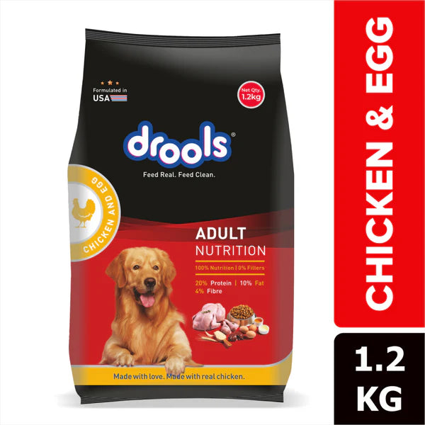 Drools Dog Chicken And Egg Adult-1.2kg