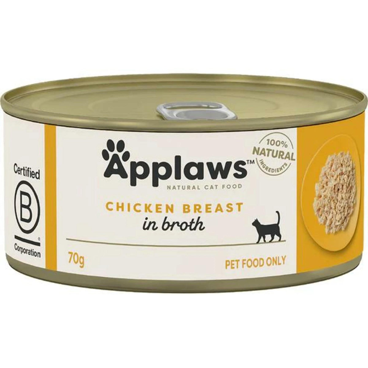 Applaws Chicken Breast in Broth Wet Cat Food-70G