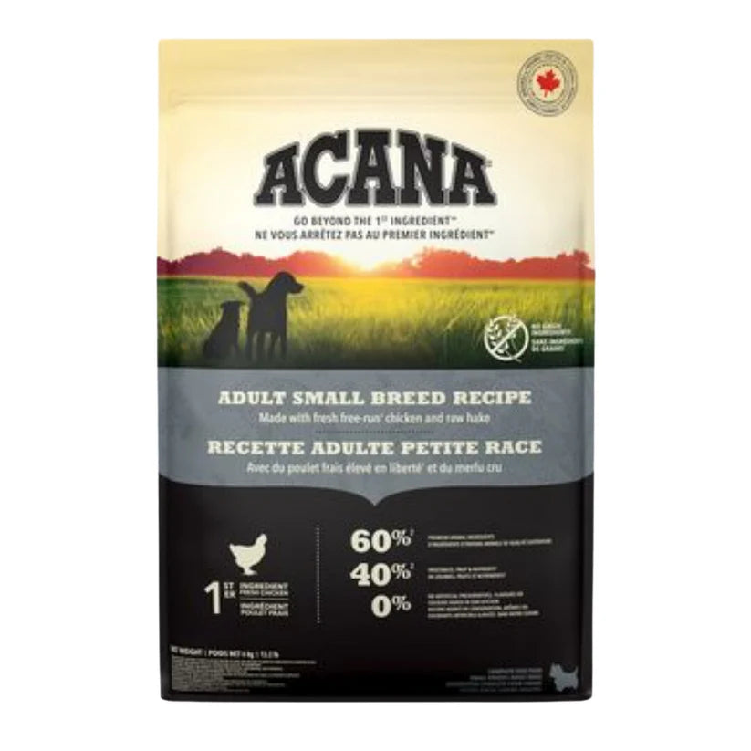 Acana Adult Small Breed Dry Dog Food- 6kg