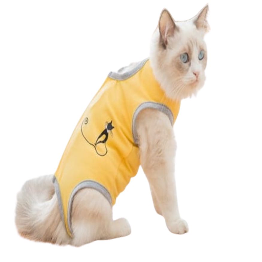 Cozy Paws Cat Surgical Recovery Suit - Large