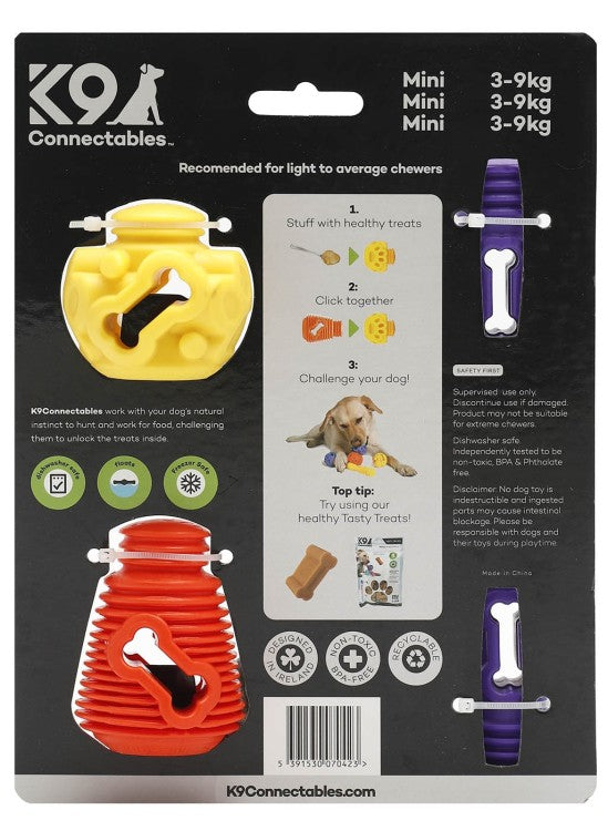 K9 Connectables Mini Puzzle Pack Orange/Yellow