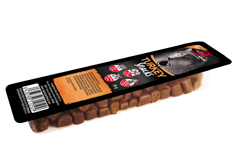 Alpha Spirit Turkey Dog Snacks - 35g