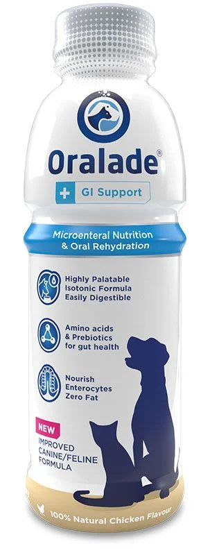 Oralade GI Support For Cats & Dogs-500ML
