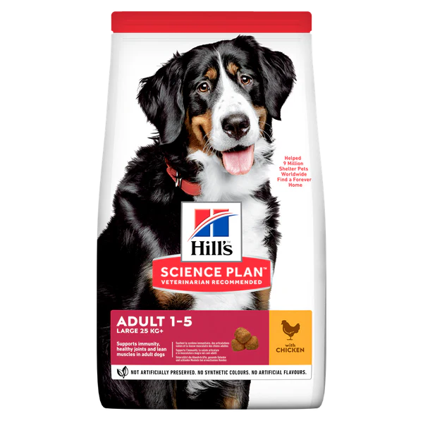 Hills Science Plan Large Breed Adult Dogs Food Dry With Chicken-2.5Kg