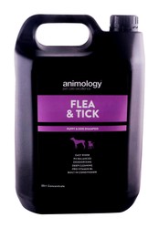 Aminology Flea and Tick Puppy & Dog Shampoo -5L