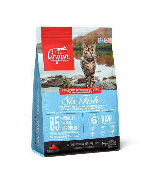 Orijen Six Fish Dry Cat Food