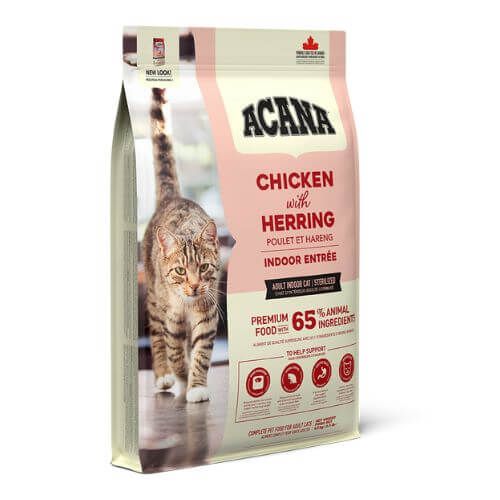 Acana Indoor Entree Dry Cat Food - CHICKEN/TURKEY - 4.5KG