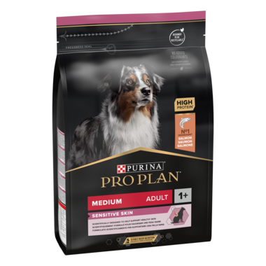 Purina Pro Plan Sensitive Skin Medium Adult With Salmon Dry Dog Food-14Kg