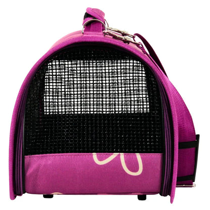 Zolux Pet Carrier Flower Plum- Large