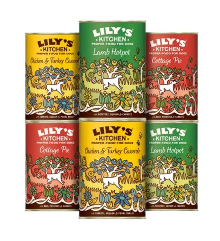 Lily's Kitchen Dog Classic Multipack Wet Dog Food - 6x400g
