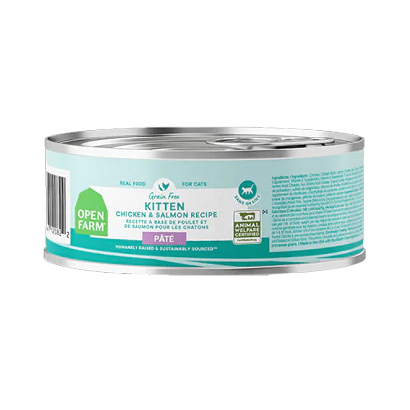 Open Farm Kitten Chicken & Salmon Pate Wet Cat Food - 150G