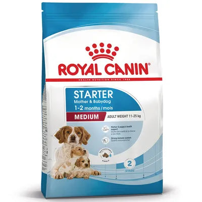 Royal Canin Size Health Medium Starter Dry Mother & Babydog Food - 4KG