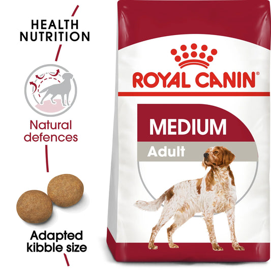 Royal Canin Size Health Nutrition Medium Adult  Dry Dog Food - 15KG