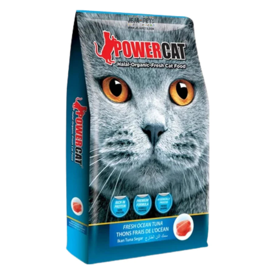 Power Cat Fresh Ocean Tuna Dry Cat Food-1.4kg