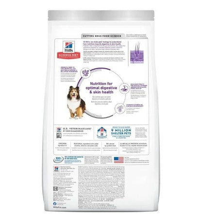 Hills Science Plan Sensitive Stomach & Skin Medium Adult Dry Dog Food With Chicken - 14kg