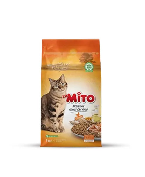 La Mito Mix Premium Adult Dry Cat Food With Chicken-1KG