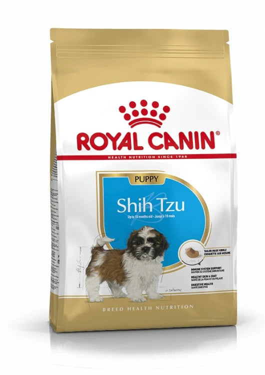Royal Canin Puppy Breed Health Nutrition Shih Tzu  Dog Food Dry- 1.5 kg (Best Before 09-03-2026)