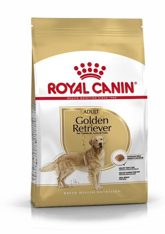 Royal Canin Adult Breed Health Nutrition Golden Retriever Dog Food Dry