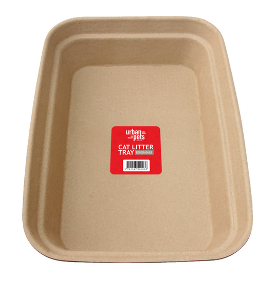 Biodegradable Cat Litter Tray 46 x 35.5 x 10cm - L Size