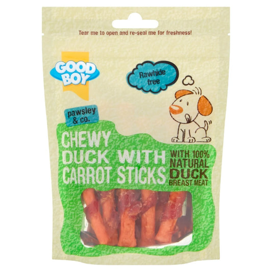 Goodboy Chewy Duck With Carrot  Sticks Dog Treat- 90G