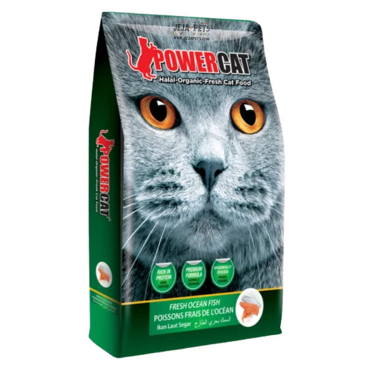 Power Cat Fresh Ocean Fish Dry Cat Food-500g