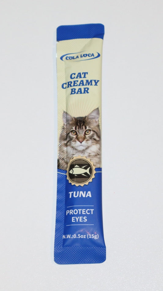 High-end Quality Tuna Cat Creamy bar Snacks Treats Cat Wet Food 15g