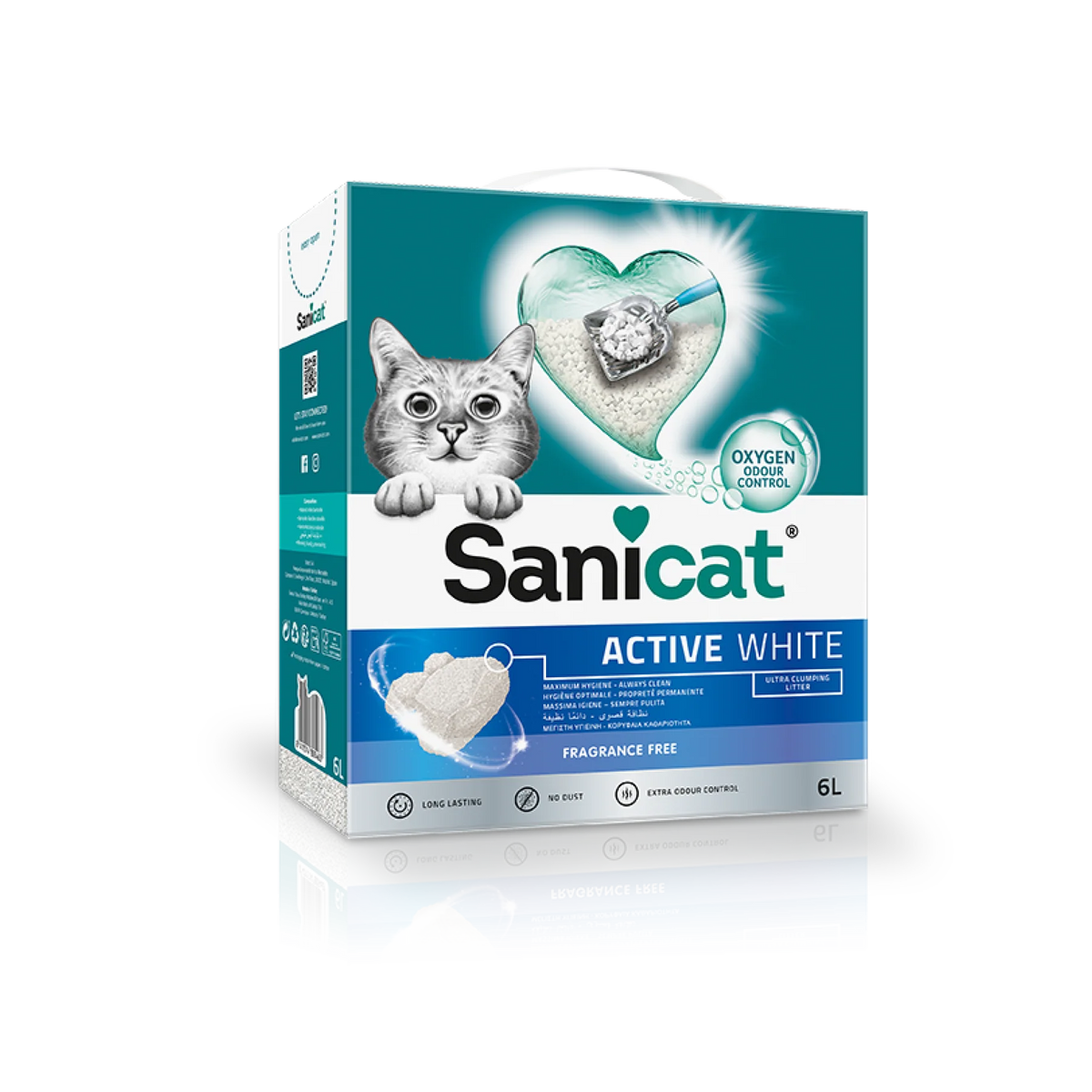 Sanicat Active White Unscented 6L