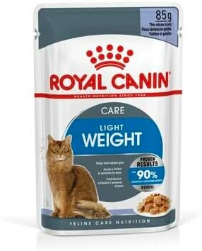 Royal Canin Feline Care Nutrition Light Weight Care Jelly (Wet Cat Food - Pouches)
