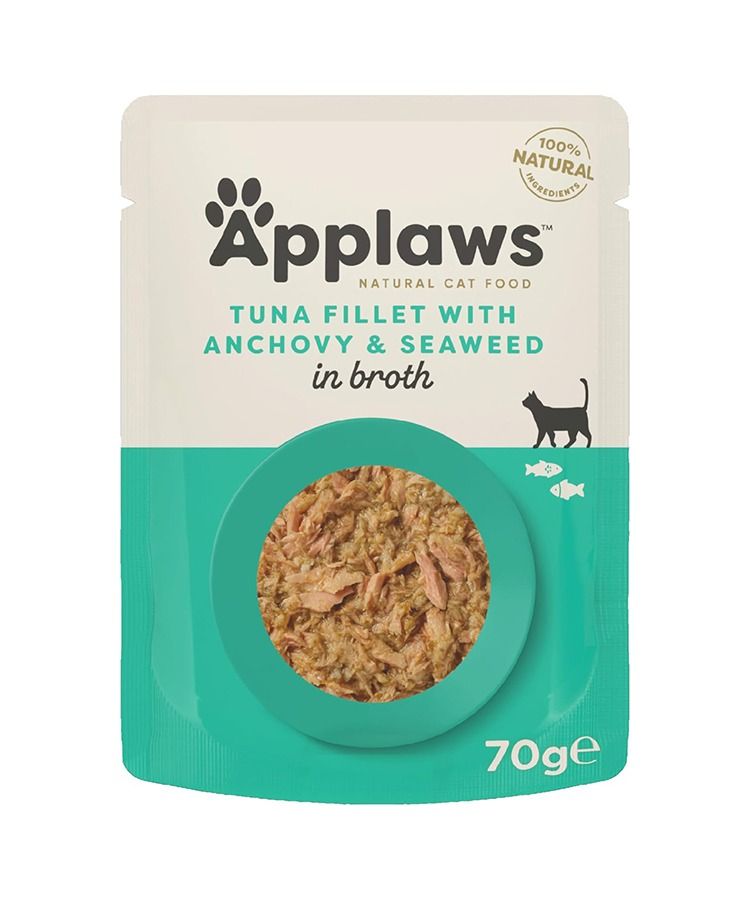 Applaws Tuna Fillet With Anchovy Wet Cat Food