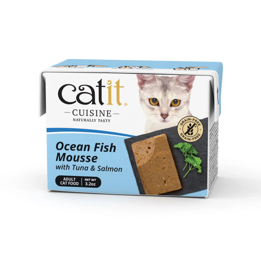 Catit Cuisine Ocean Fish Mousse with Tuna & Salmon - 95g