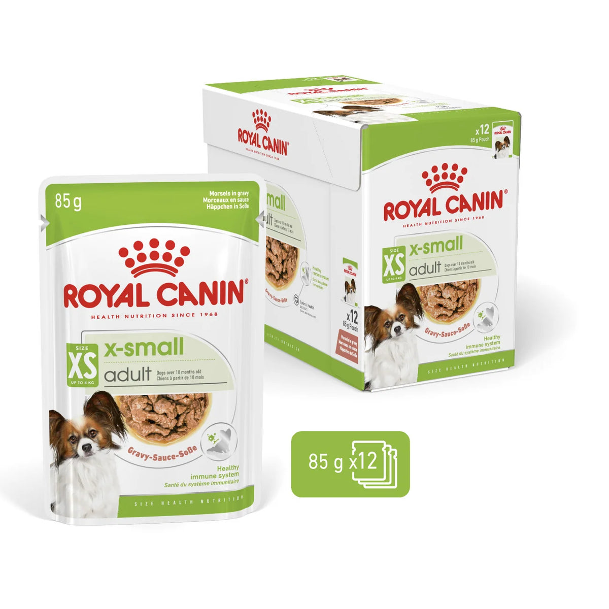 Royal Canin Size Health Nutrition XS Adult (Wet Food Pouches) 85g