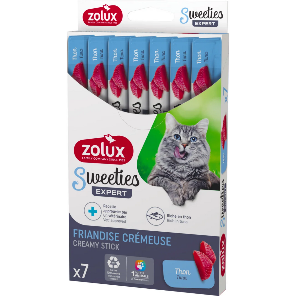 Sweeties Creamy Stick For Cats Tuna 7pcs/box
