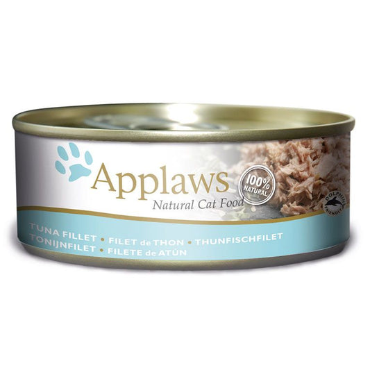 Applaws Natural Tuna Fillet Adult Wet Cat Food - 156G