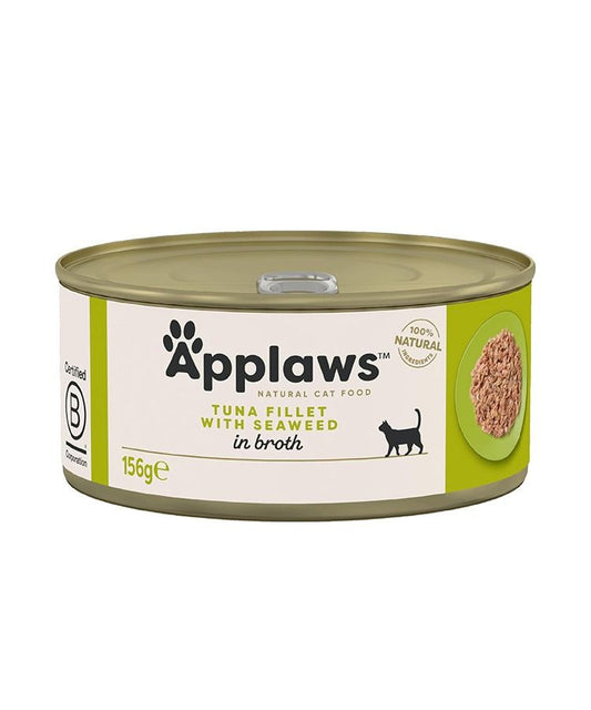 Applaws Natural Tuna Fillet with Seaweed Adult Wet Cat Food