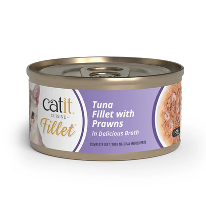 Catit Cuisine Tuna Fillet with Prawns