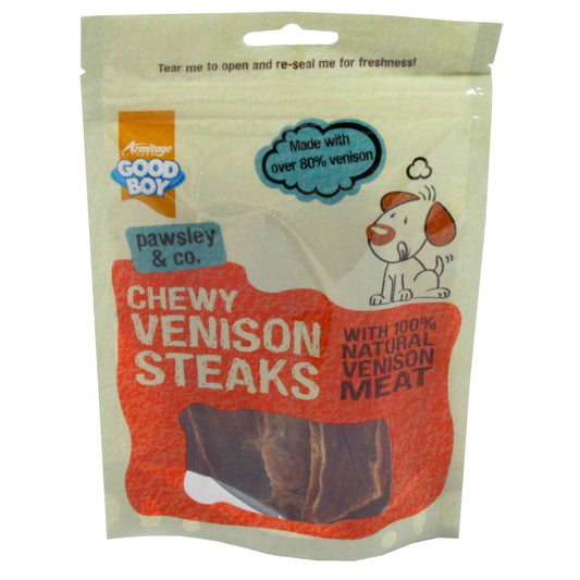 Goodboy Chewy Venison Steaks