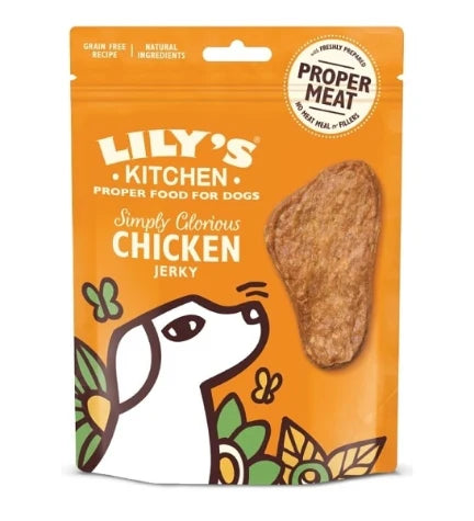 Lily's Kitchen Simply Glorious Chicken Jerky Dog Treats - 70G